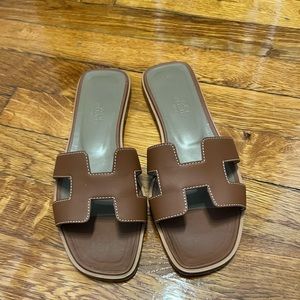 Hermes Oran sandals SZ 37